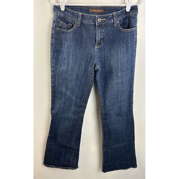 The Limited Denim Bootcut Flare Jeans Women's 8 REG Blue Mid Rise 5-Pocket - Picture 2 of 6